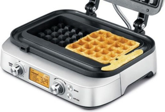 Sage The Smart Waffle Pro Βαφλιέρα για Ορθογώνιες Βάφλες 2 Θέσεων 1000W