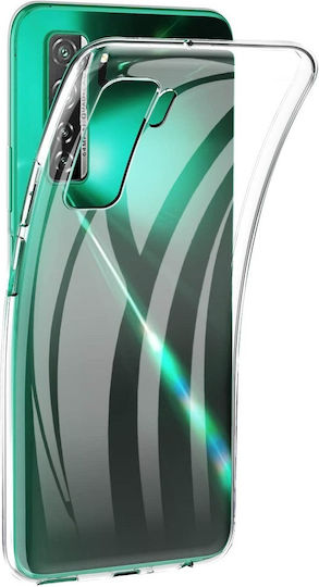 Anti Shock 0,5mm Umschlag Rückseite Silikon 0.5mm Transparent (Huawei P40 Lite 5G)