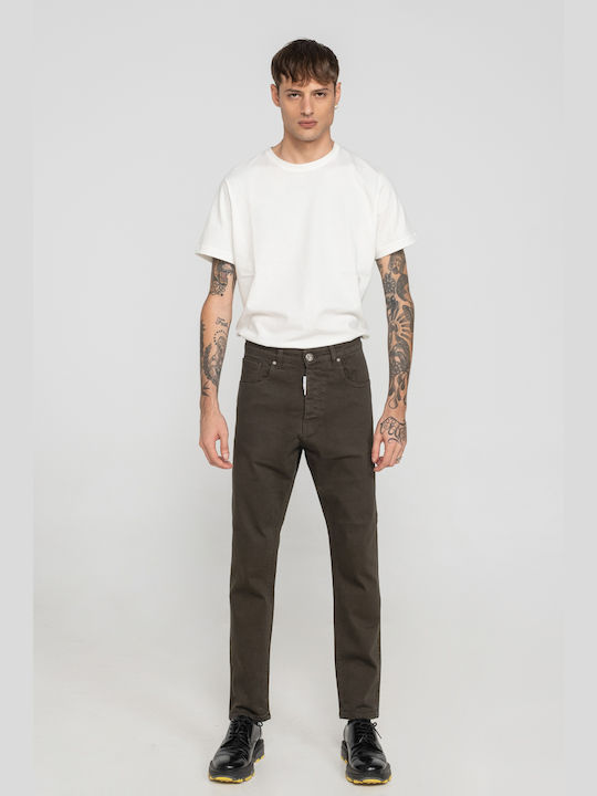 PREMIUM ROYAL DENIM HERRENJEANS MALMO 2016 KHAKI