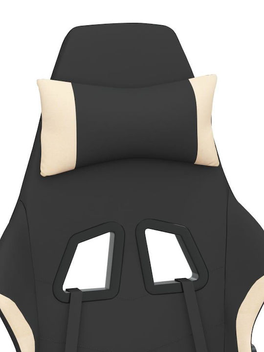 vidaXL 3143733 Gaming Stuhl Black / Crem