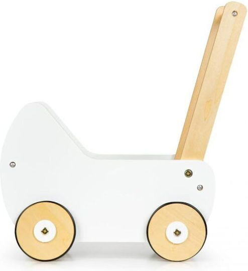Ecotoys Καρότσι για Κούκλα από Ξύλο για 3+ Ετών