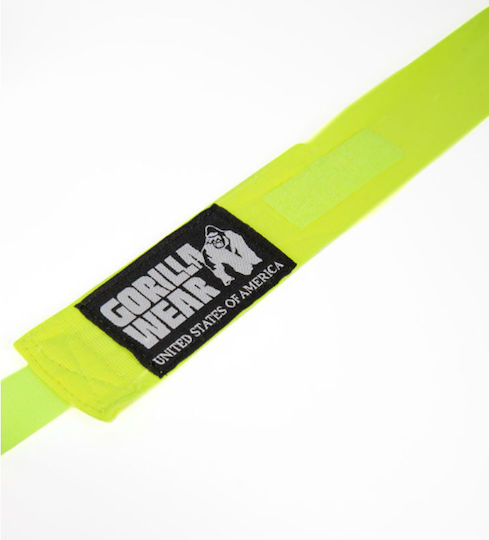 Gorilla Wear Boxing Hand Wraps 99909-200 Μπαντάζ Κίτρινα