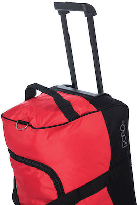 Polo Σακ Βουαγιάζ με Ρόδες Trolley Amsterdam Μαύρο 60lt