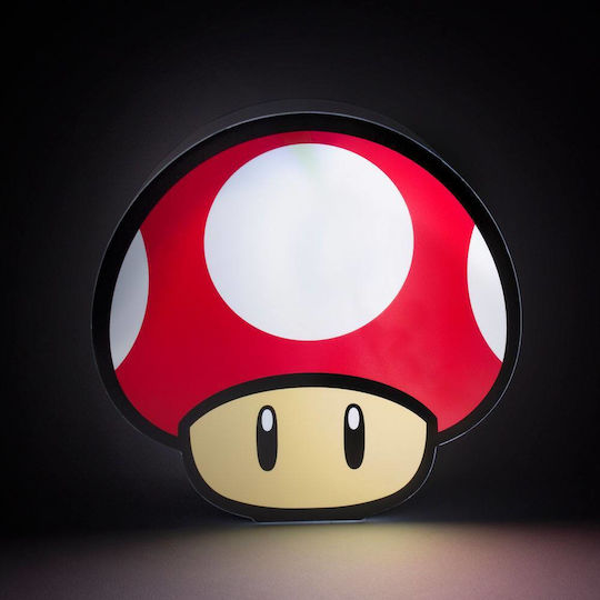 Paladone Kids Decorative Lamp Super Mushroom Red 15εκ.