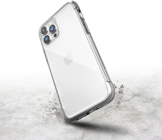 Raptic X-Doria Air Back Cover Πλαστικό / Σιλικόνης Ασημί (iPhone 14 Pro Max)