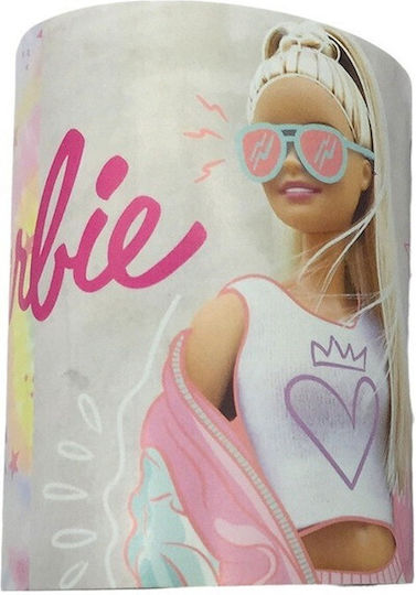 Gim Barbie Kids Stationery Set with Pencil, Sharpener, Eraser, Notepad, Ruler and Pencil Holder 6pcs