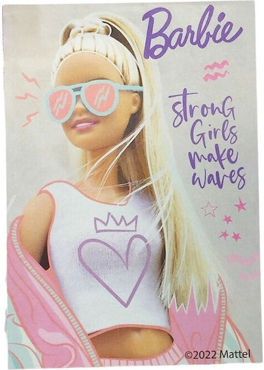 Gim Barbie Детски комплекти за писане с Молив, Точило, Гума, Бележник и Линиял 5бр