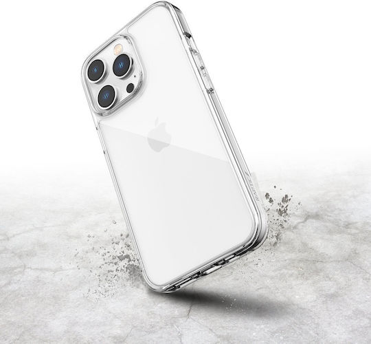 Raptic X-Doria Clearvue Back Cover Σιλικόνης Διάφανο (iPhone 14 Pro)