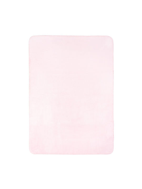 Kikka Boo Blanket Nursery Swaddling Blankets Hippo Dreams Velvet Pink 70x100cm