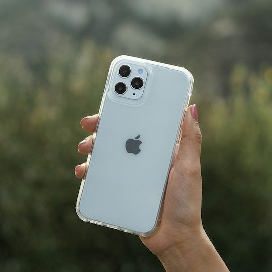 Raptic X-Doria Clearvue Umschlag Rückseite Silikon Transparent (iPhone 14 Plus)