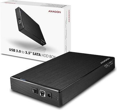 Axagon Твърд диск кутия 3.5" SATA III с връзка USB 3.2