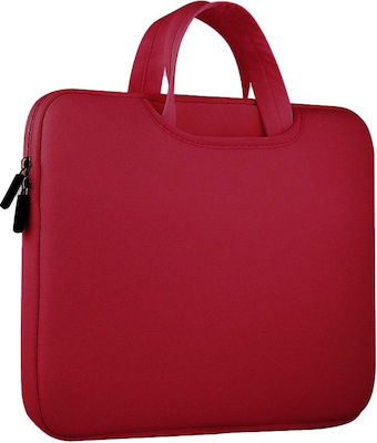 Hurtel Universal Tasche Schulter / Handheld für Laptop 14" in Rot Farbe