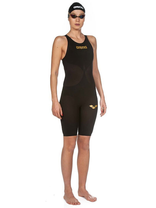 Arena Powerskin Carbon-AIR² Open Back 001128-553 Women's One Piece Competition Swimsuit Black
