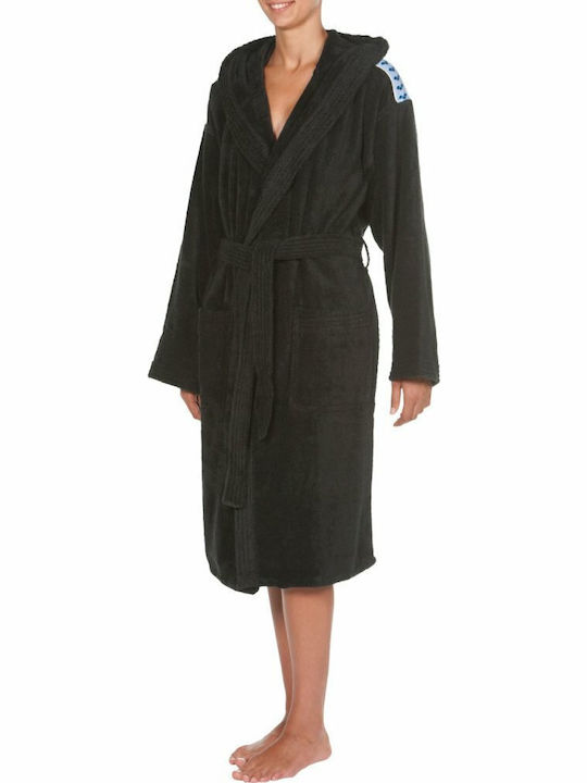 Arena Core Soft 001756-501 Swimming Bathrobe Black