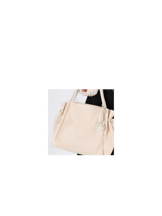 Beverly Hills Polo Club Women's Bag Shoulder Beige