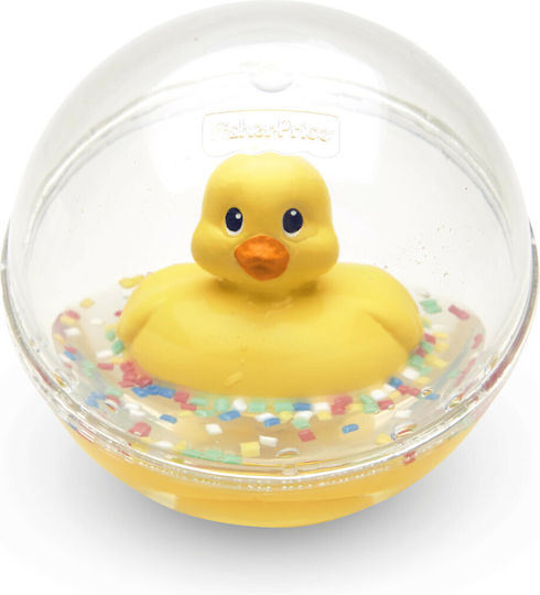 Fisher Price Watermates Bath Ball Yellow Duckling for 3++ Months