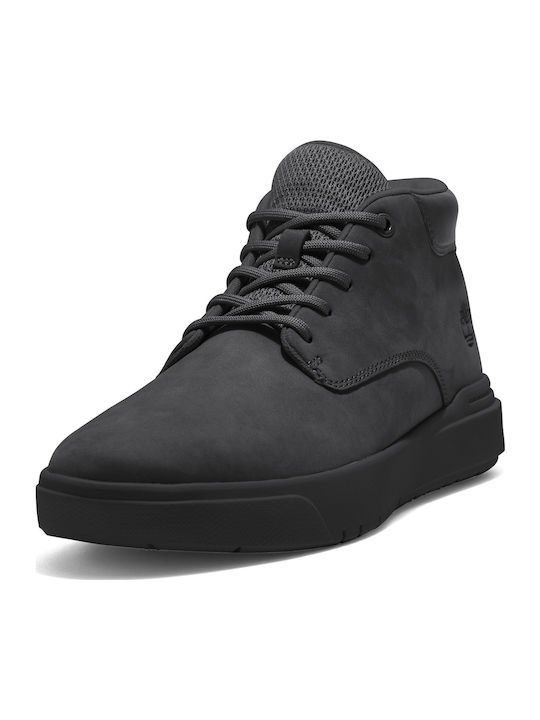 Seneca Bay Chukka Мъжки Високи Черни Сникърси