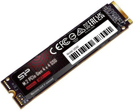 Silicon Power UD90 SSD 1TB τύπου M.2 με σύνδεση PCI Express 4.0 SP01KGBP44UD9005