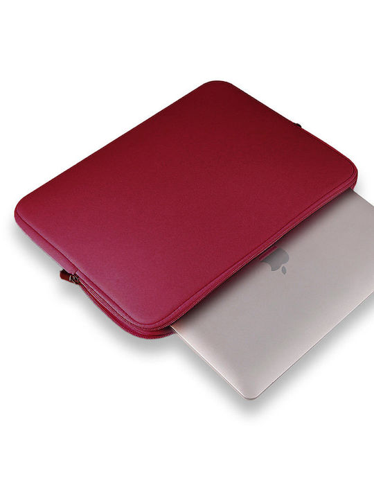 Hurtel Θήκη για Laptop 14" σε Κόκκινο χρώμα