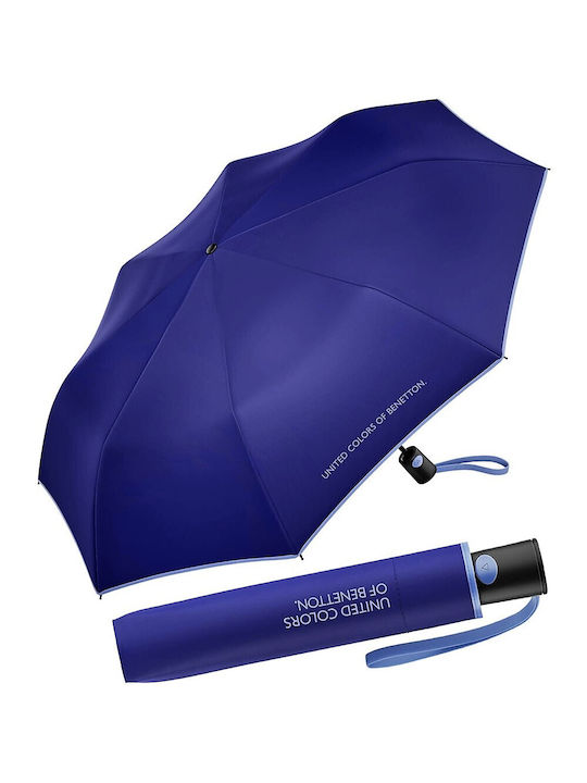 Benetton Automatic Umbrella Compact Lilac