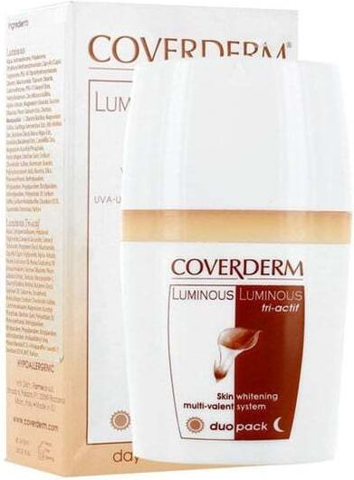 Coverderm Luminous Tri-Actif 24h Cream Face 2x30ml