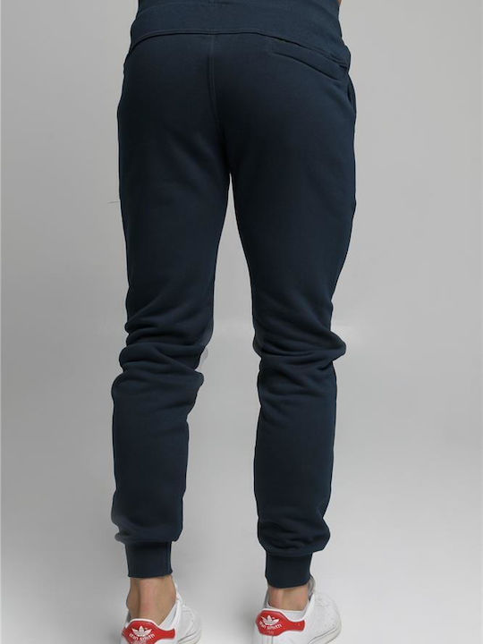 Paco & Co Men's Sweatpants with Rubber Blue/Black