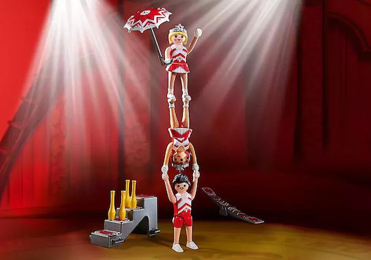 Playmobil Family Fun Acrobați de circ pentru 4-10 ani