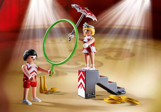 Playmobil Family Fun Acrobați de circ pentru 4-10 ani
