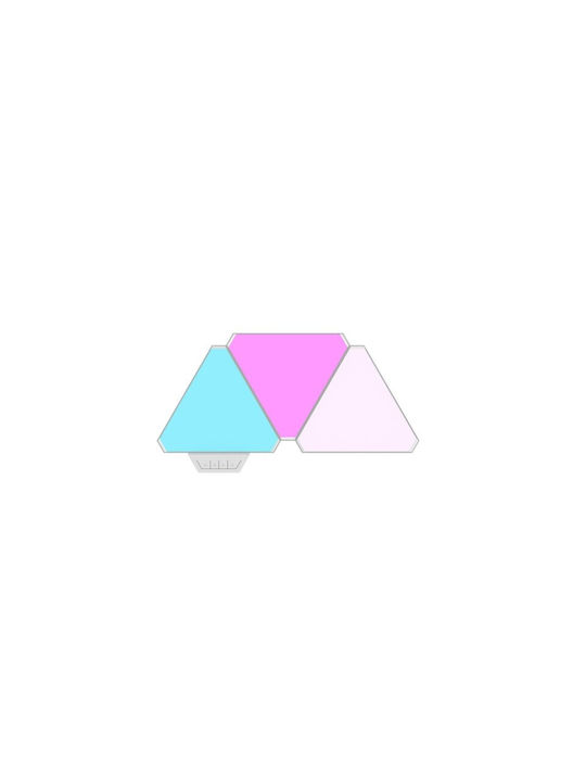 Yeelight Διακοσμητικό Φωτιστικό με Φωτισμό RGB Hexagon LED