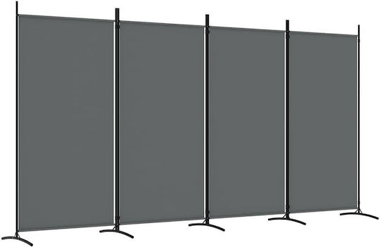 vidaXL Διακοσμητικό Παραβάν Υφασμάτινο 346x180cm vidaXL Διακοσμητικό Παραβάν Υφασμάτινο 346x180cm