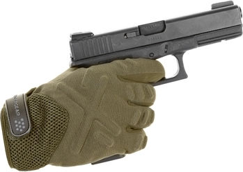 Invadergear Shooting Military Gloves in Khaki Color