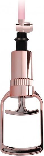 Shots Clitoral & Nipple Pump Set Large Αναρροφητής Θηλών Rose Gold