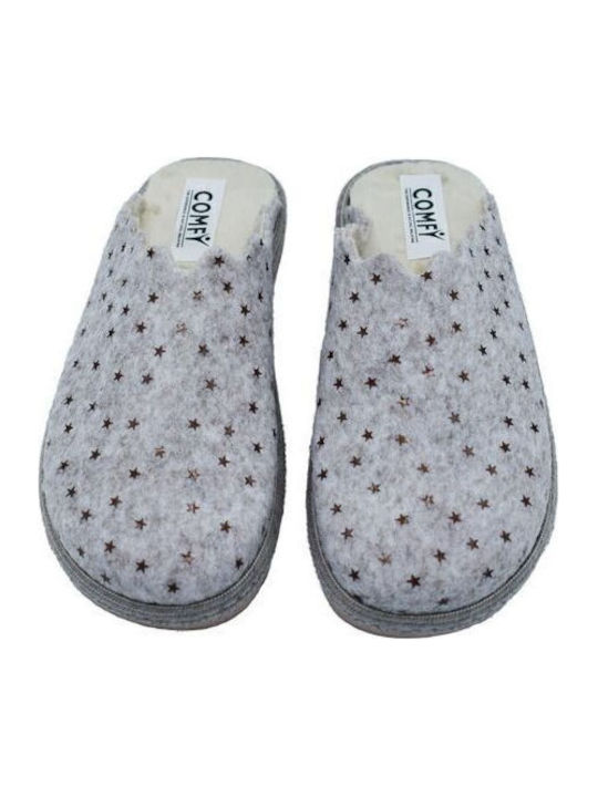 Anatomische Damen Hausschuhe Gray