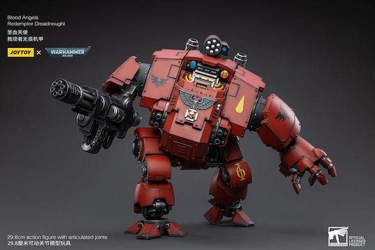 Joy-Toy Warhammer Blood Angels Roter Redemptor Dreadnought Zahl