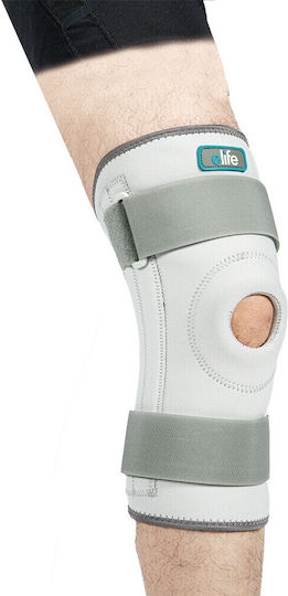 E-Life Bracing Kniebandage Neopren 3mm mit Polstern & Loch E-KN070