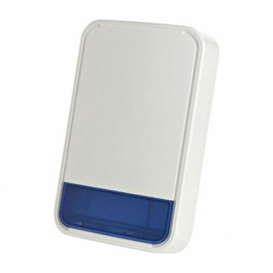 DSC Alarm Siren Batterie Outdoor 110dB with Blau Light