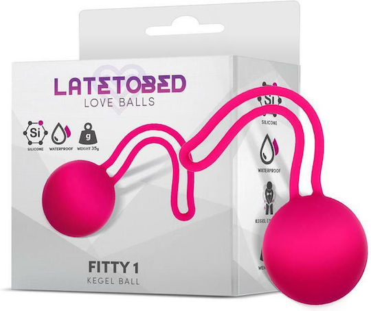 LateToBed Love Balls Fitty 1 Κολπικές Μπάλες 35g Pink