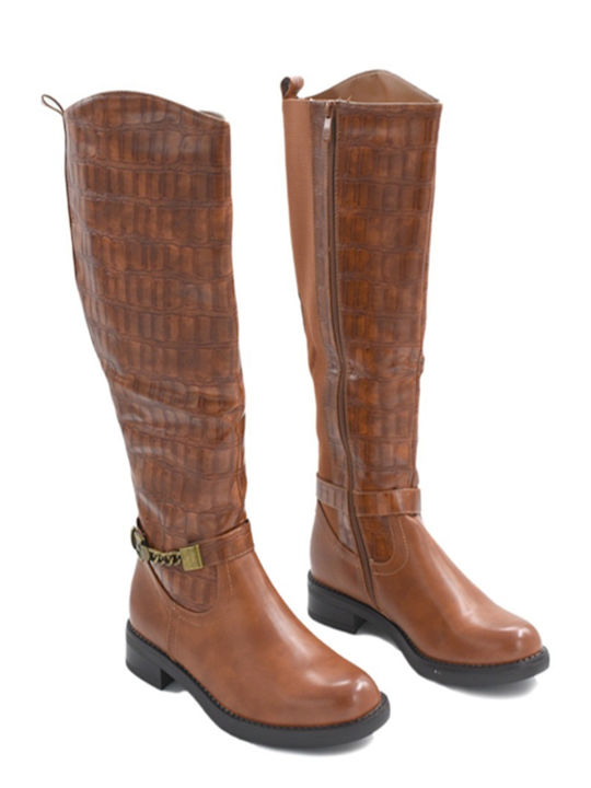 Damenstiefel Camel