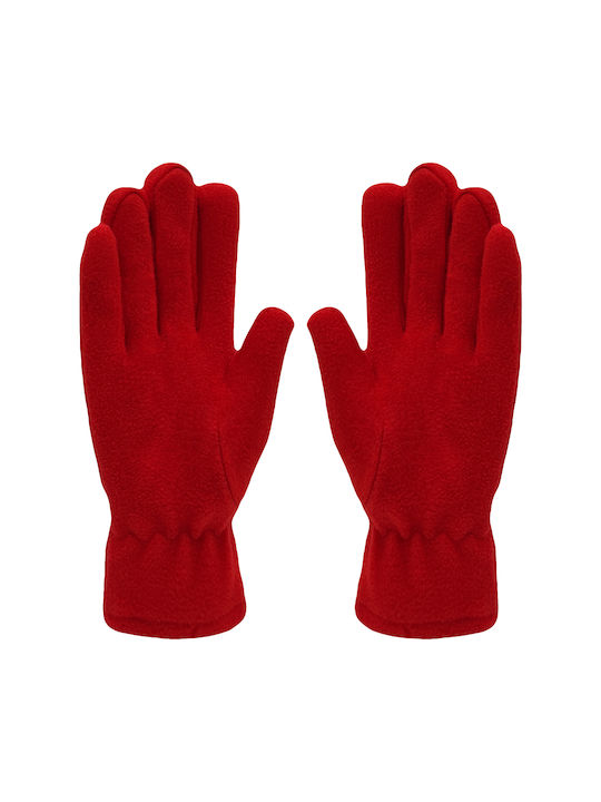 Women's Fleece Glove Red One size code 1081N