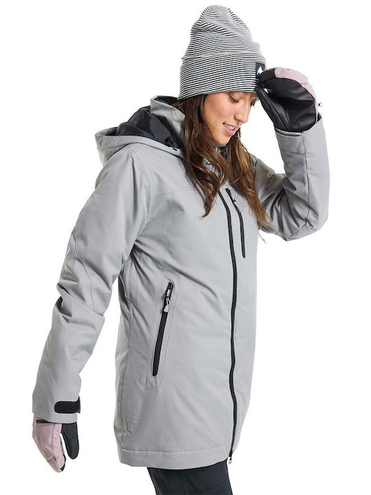 Burton Lelah 2L Women's Ski & Snowboard Jacket Gray 20541104021