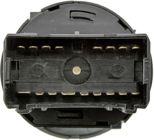 NTY Car Light Switch for Volkswagen Bora / Golf / Lupo / Passat / Sharan Black