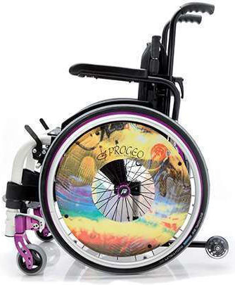Progeo Joker Junior 2.0 Rollstuhl Licht Typ 33cm Bright Fuchsia