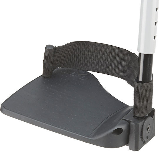 Bischoff & Bischoff Pyro Start Plus Αναπηρικό Αμαξίδιο 24" Πτυσσόμενο 40cm 13-228-004 Ασημί
