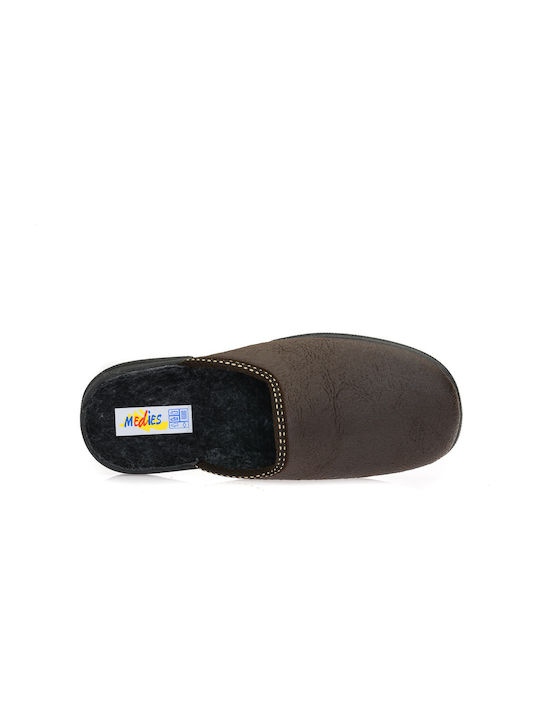 Medies Men's Slipper Marron