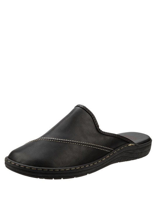 Patrizia Azzi Arizona Men's Leather Slippers Brown