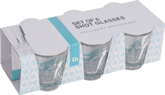 Shot Glasses made of Glass 40ml 6pcs