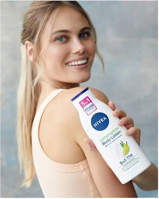 Nivea Lemongrass Feuchtigkeitsspendende Lotion Körper 400ml