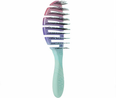 Wet Brush Pro Flex Dry Ombre Bürste Haare für Haarstyling Blau