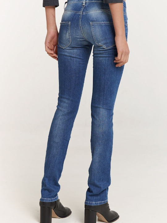 Edward Jeans Women's Jean Trousers with Rips