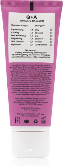 Q+A Natural Skincare Vitamin A.C.E Warming Gel Mask Face Mask 75ml